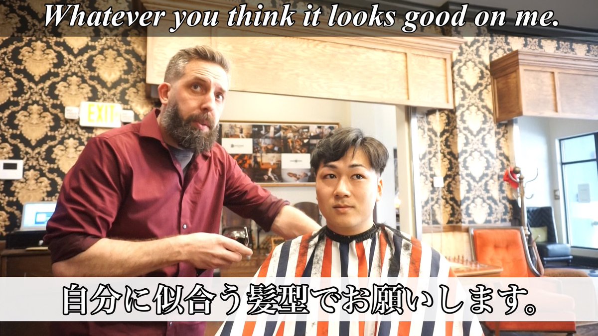 USoccer7's tweet photo. 【留学VLOG】アメリカの美容院で髪切ってきた - I went to a barber to get my hair cut done! https://t.co/hR3XDO2htx via @YouTube https://t.co/6fNRhaTzaL