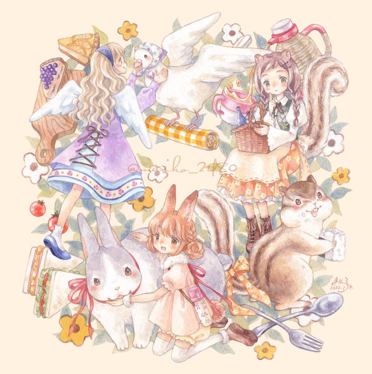 ミモコさんからart train🚂繋いで頂きました!ありがとうございます☺️
次の方、もし宜しければ…!
スルーして頂いても大丈夫です🙇🏻♀️
@kaoridream
@Shiori_8t
@coyori_motoyui
@soyoka_cefiro
@amou_0220
@_dollmeup_ https://t.co/zw0YVt3Czj