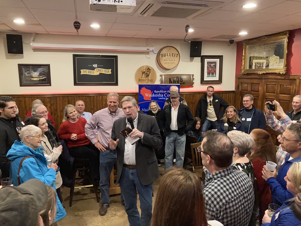 SheriffSeverson's tweet photo. It’s always a pleasure to talk to constituents in Waukesha County! 

I’ve been a law enforcement officer for over 30 years, and I’d be honored to have your support for 4 more. https://t.co/96cBHtD1e1