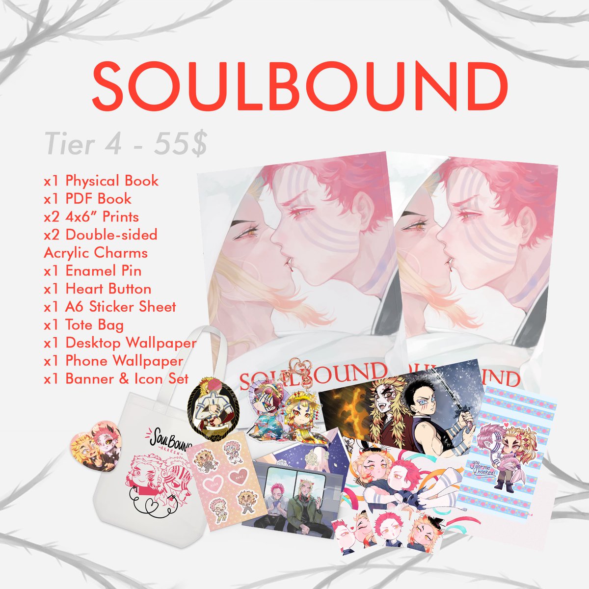 Here are our 4 tiers!💖