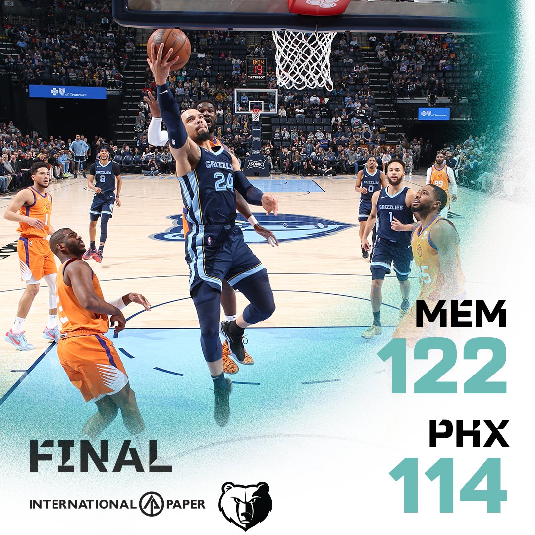memgrizz's tweet photo. crib protected.

9th straight home win. https://t.co/zaRlrY8Psq