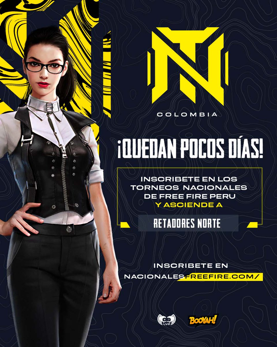 ¡Queda poco tiempo! 😱

Es tu momento de entrar a los #TorneosNacionalesFF y subir con tu escuadra a <a href="/lvpnorteff/">LVP Norte FF</a> 🔥 

Aún puedes inscribirte en: nacionalesfreefire.com 🌎

#FFCol