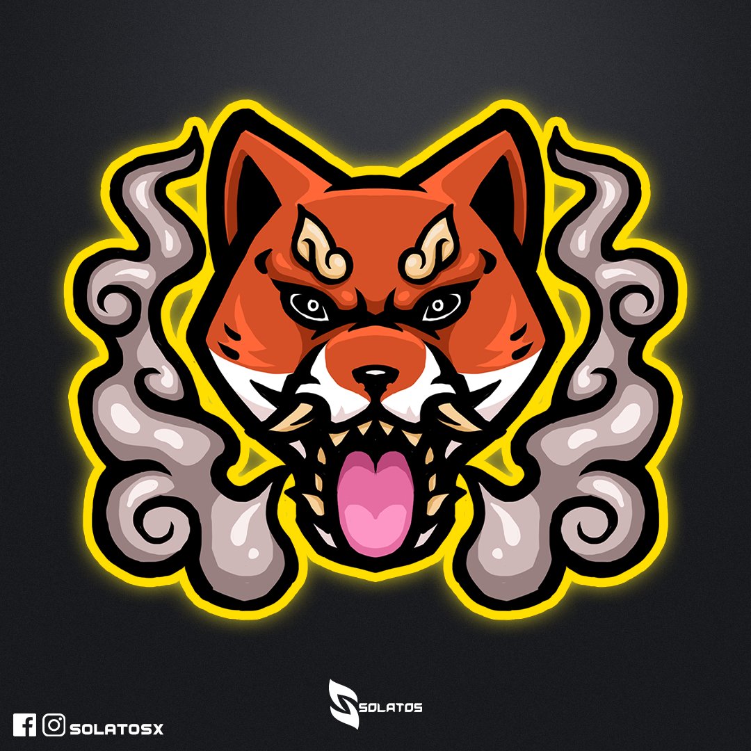 鬼 柴犬
#shibainu #dog #doge #oni #demon #japan #sticker #design #draw #puppy #rage