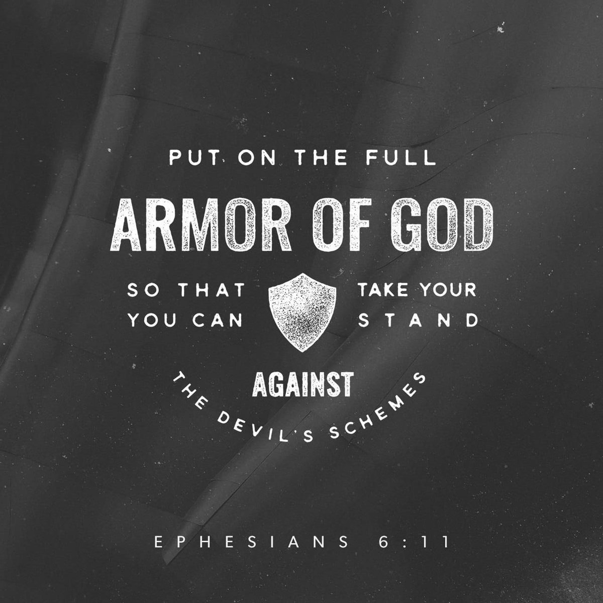 GenNOWCLF's tweet image. Put on the whole armour of God, that ye may be able to stand against the wiles of the devil.
Ephesians 6:11 KJV

bible.com/verse-of-the-d…