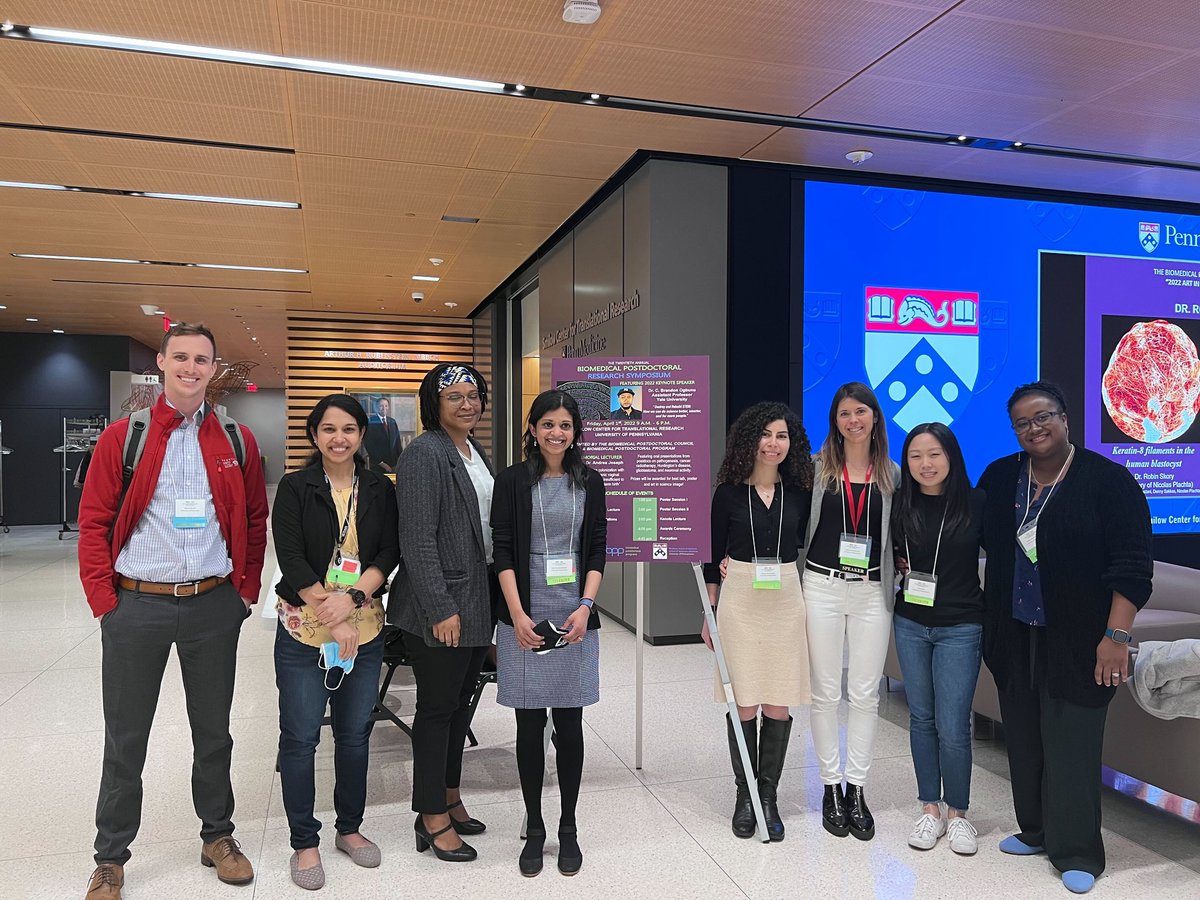 PennPPA's tweet photo. Meet our organizing committee
@CestLaPri @lkim2010 @clara_morral Suean Fontenard @DrRohiniNair and @mayasamiso
Thank you to all who helped us @LeoleneJean @lsprahl @RickBarrett_PhD, Donna Crawley @PennBPP @MajaBucan all participants and judges!
#upennbpc #BPCSymposium2022 https://t.co/7kP9u1cp4o