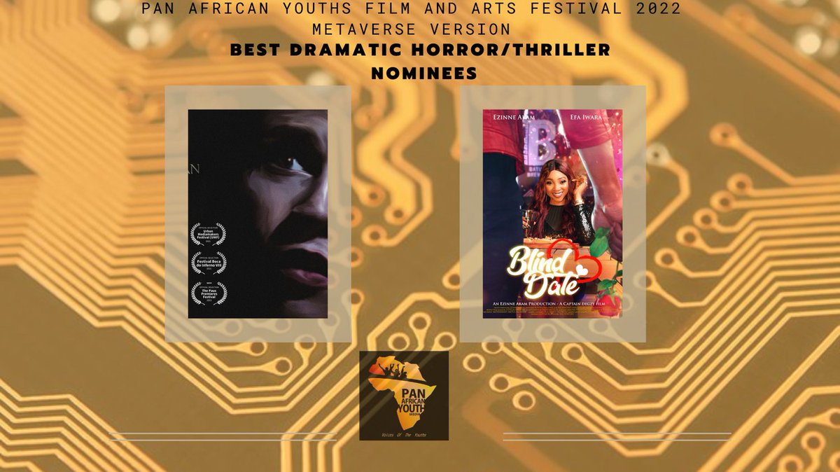 Presenting in order of display is the category for Best Dramatic Horror/Thriller

The Washerwoman/ Director Obi Ejikeme / United Kingdom

Blind Date/ Director -Adeoluwa CaptainDegzy Owu/Nigeria