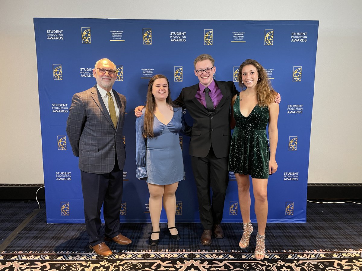 TheCrestNews's tweet photo. TommieMedia received an Upper Midwest Emmy Student Production Award for “Serious News” coverage of the Derek Chauvin verdict. The story highlighted the local reaction to the verdict. You can check out the story here: https://t.co/FLCRuwjtqb https://t.co/BhG5EbPfnj