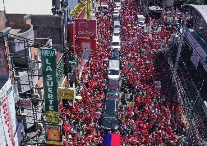 Tarlac is RED!!! 

PULA ANG TARLAKENYO 
#TarlacBBMSaraTalaga