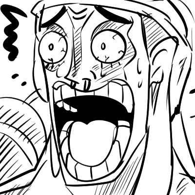 ←何も見ないで描いたエネル →見ながら描いたエネル

意外とあってた?www 