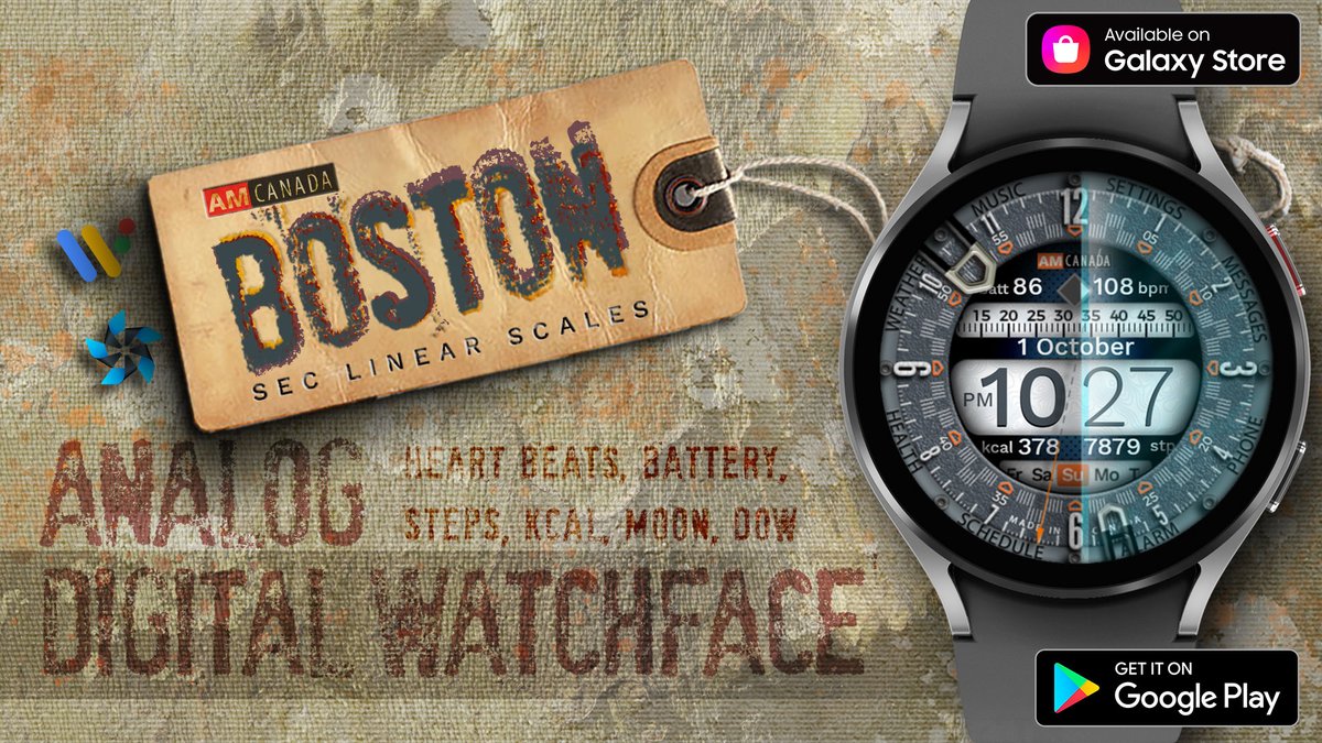 AMCwatchFaces's tweet photo. #watchface "Boston" 
https://t.co/JbKtiMspCJ
https://t.co/WxPuhr6irR 
#watch #watchface #Samsung #GalaxyWatch #wearable #wearos #smartwatch #galaxywatch4 #screen #smartwatch #dialface #clockface #Zifferblatt #워치페이스 #スマートウォッチ #смартчасы #умныечасы #relojinteligente https://t.co/gKzOrANLxQ