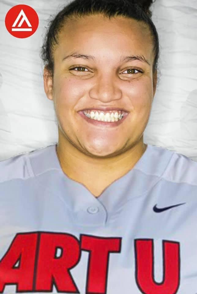 Next in our 2022 class is LHP/Corner Kamielle Powell - Academy of Art University🖤❤️ <a href="/1bLhp/">Kamielle Powell - Pitcher - 2022</a> <a href="/ARTU_Knights/">ART U Urban Knights</a>