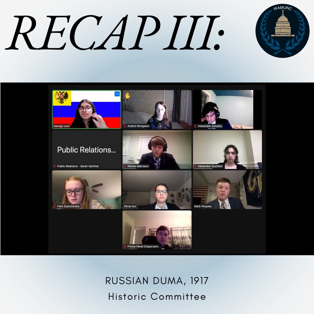 WAMUNC's tweet photo. Committee Session III is done! And so is day 2. Take a glance over some committees from the past session. See you bright and early tomorrow! https://t.co/3Uw5CuohSs