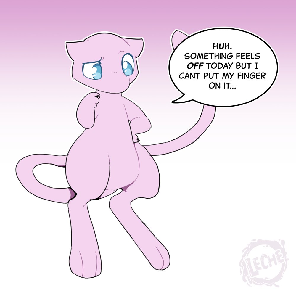 🌱🥛 Leche on X: April Fools! Now look whos talkin'. #pokemon #mew #mewtwo   / X