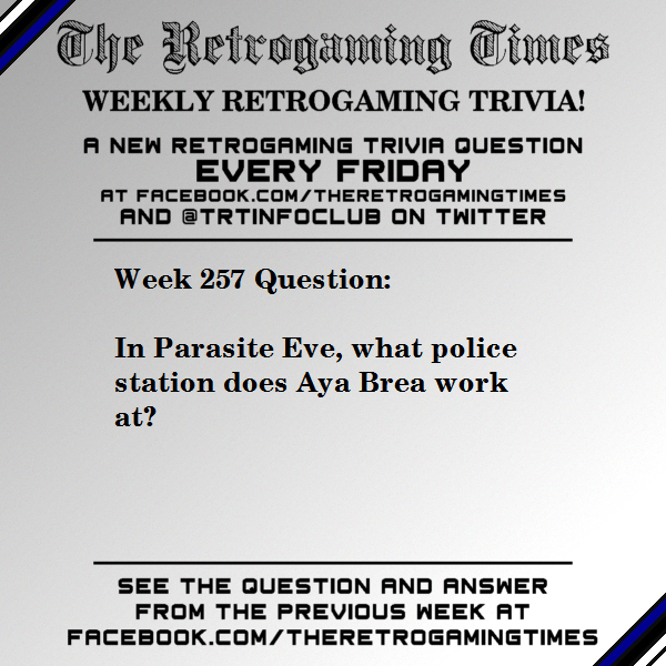 TRTinfoclub's tweet photo. Weekly #Retrogaming #Trivia! Week 257 - https://t.co/fD2BvEjkEz - Submit a trivia question: trt@classicplastic.net - Read the latest issue: https://t.co/jdezGiTAqO #TheRetrogamingTimes #WeeklyRetrogamingTrivia https://t.co/0agZNmDOxP