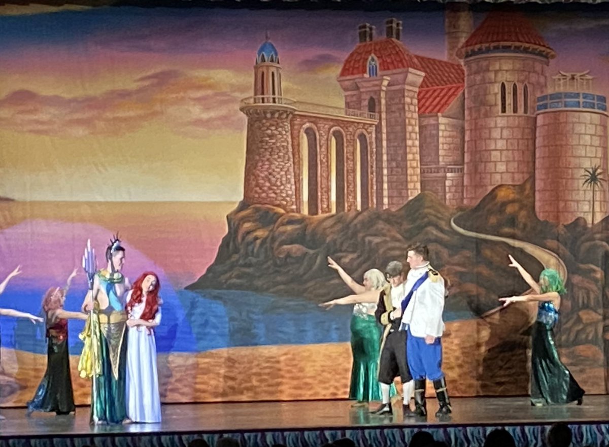 If you haven’t seen the Little Mermaid yet you need to RUN and  catch tickets for tomorrow’s final show—it was outstanding! So proud of the entire cast and crew! #wearebethpage