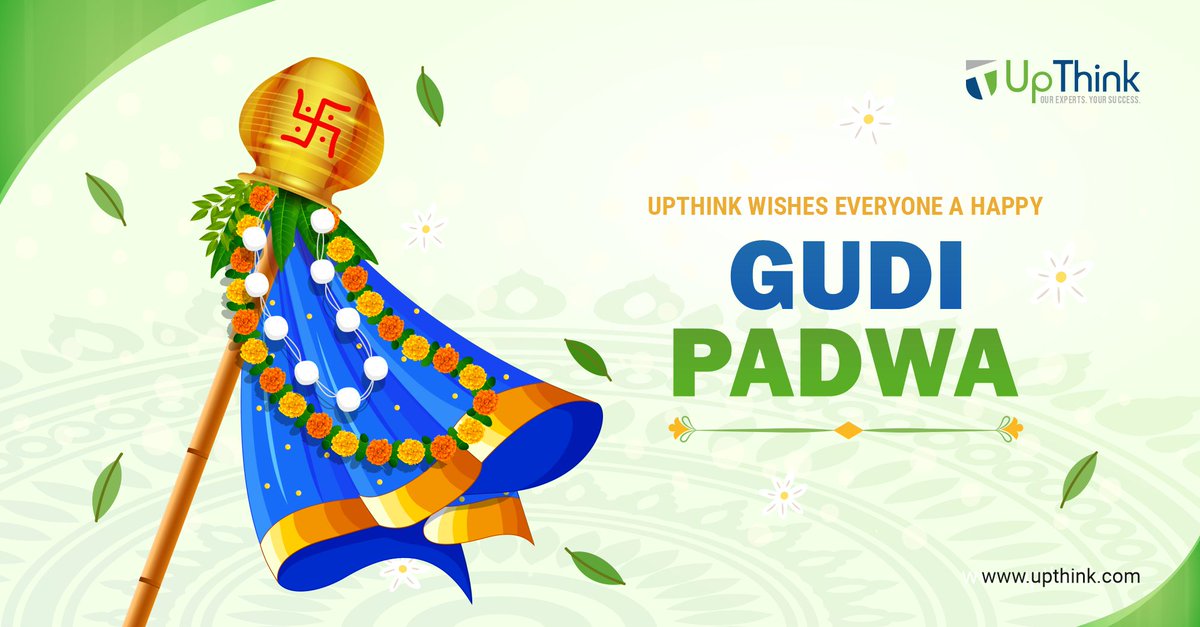UpThink_Experts's tweet photo. May this Gudi Padwa bring in new spirit, new beginnings, and prosperity.
Wishing everyone a very Happy Gudi Padwa.
.
.
.
.
.
#Upthink #gudipadwa #happygudipadwa #traditional #festivevibes #newyear #Schools #Education #Students #HigherEd #eLearning #EdTech #Pune #India #US https://t.co/BktueL77zg
