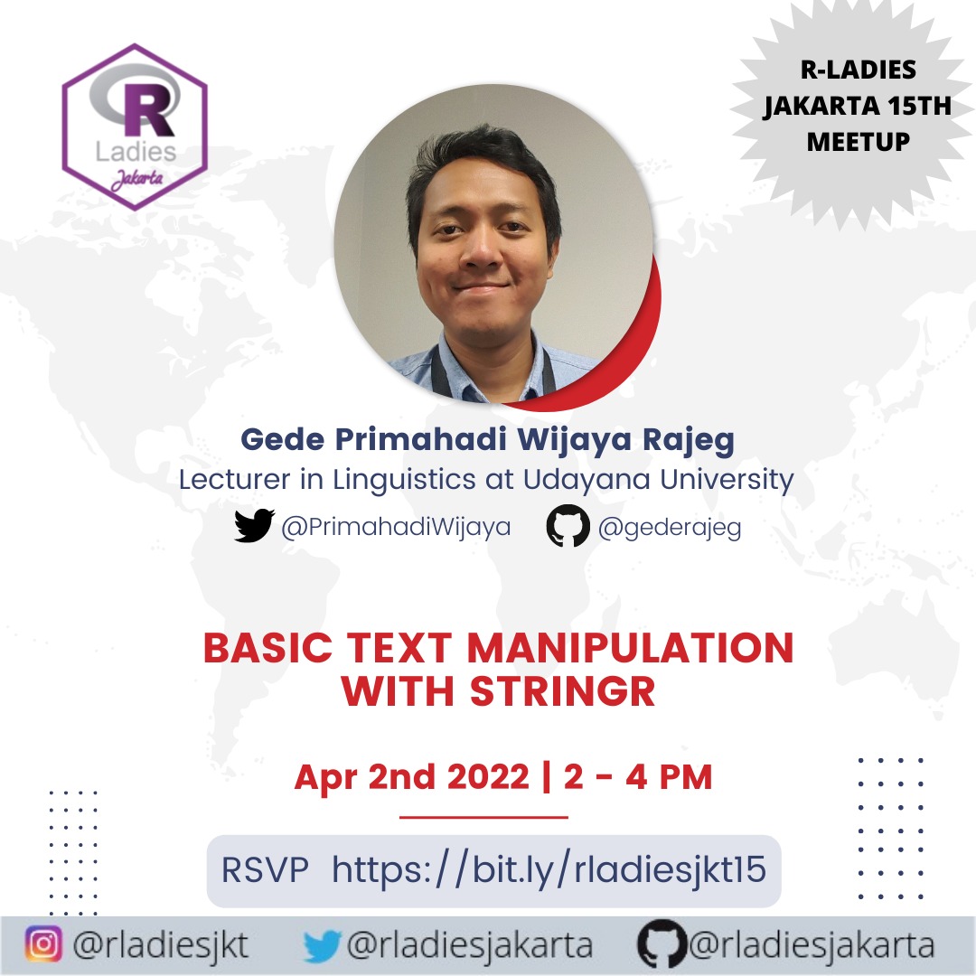 Join our meetup today. RSVP now: bit.ly/rladiesjkt15.  #rladiesjkt #rstats