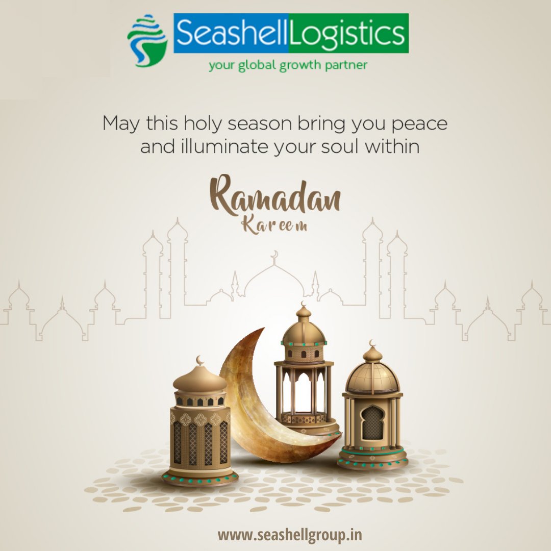 seashellgroup's tweet photo. May this Ramadan enlighten you and clear your vision and understanding of right and wrong. #SeashellLogistics wishes you #Ramadan Mubarak!
#Globalgrowthpartner https://t.co/ZCFeWJivK3