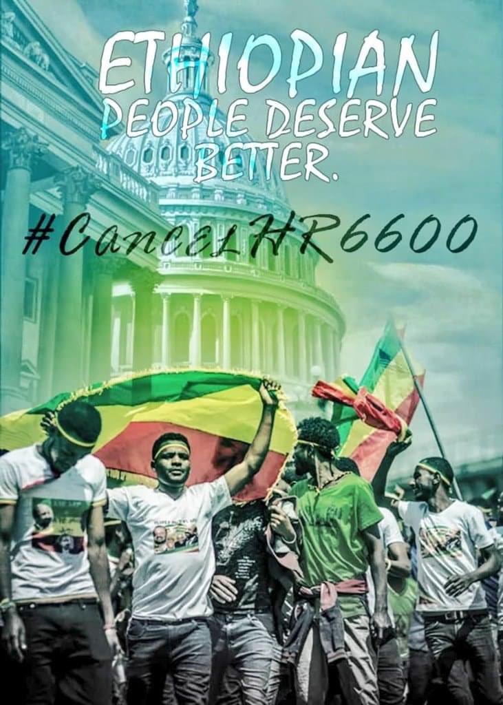 buseri_samman's tweet photo. We denounce the United States' attempt to resurrect the dying terrorist TPLF by enacting HR 6600 against the Ethiopian people. #CancelHR6600 #RejectS3199 @SecBlinken @KamalaHarris @JoeBiden @POTUS @USAID @VoltEuropa @RepKarenBass @HouseForeign @SenBlumenthal @mfaethiopia https://t.co/jSvN8OtJi6