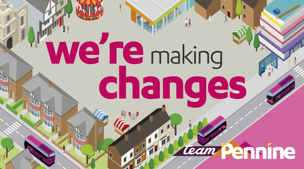 ⌚From tomorrow, there are a few minor timetable changes on #HolmfirthExplorer #DenbyDarts #HuddsQuick and #KirkheatonQuick to help our reliability for you

Check the details here 👉bit.ly/3DfqExb
