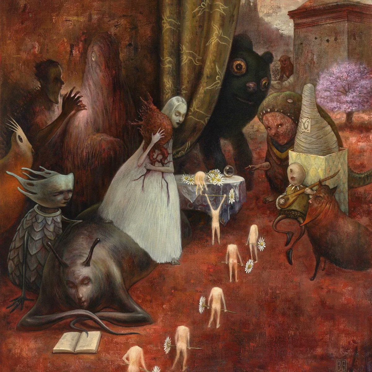 BeautifulBzarre's tweet photo. There's so much to look at. What's your favourite detail?
‘From the meadows’ by Brad Gray
82x84cm.Oil on canvas
#beautifulbizarre #newcontemporary #newcontemporaryart #popsurrealism #darksurrealism #kunst #darkart #darksurrealism #BradGray https://t.co/RTYFGN1EHz