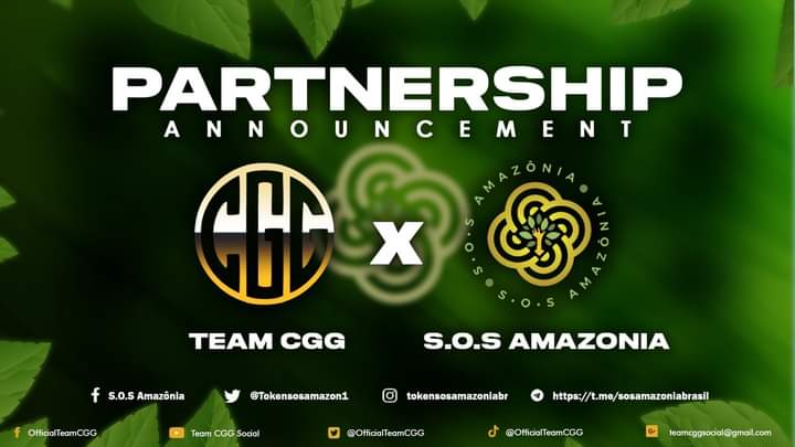 OfficialTeamCGG's tweet photo. PARTNERSHIP ANNOUNCEMENT

🤝 PARTNERSHIP

Hello, everyone! Let us welcome S.O.S. Amazonia for being our new partner!

For more info u can check our
FB Post:
https://t.co/EWnKZWy6zp https://t.co/QqcRQte1Vs