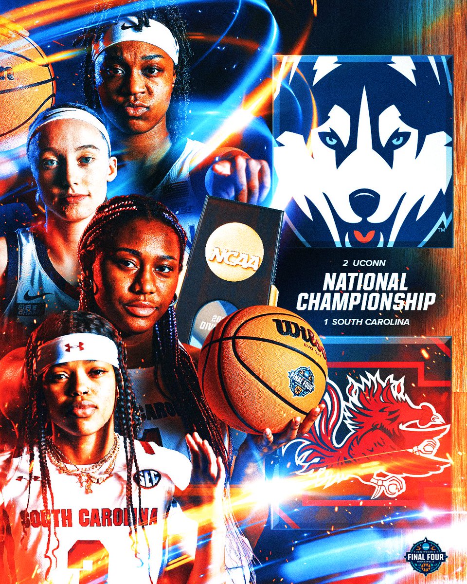 The National Championship is set.🏆

#NationalChampionship x #WFinalFour
