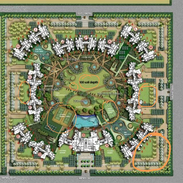 Major changes in the layout of GH 02, Logix blossom county made by builder without obtaining consensus of 60% of flat owners. <a href="/noida_authority/">NOIDA Authority</a> please look into this original map and missing amenities encircled. <a href="/CeoNoida/">CEO, NOIDA Authority</a>  how did it get passed ? <a href="/CMOfficeUP/">CM Office, GoUP</a>
