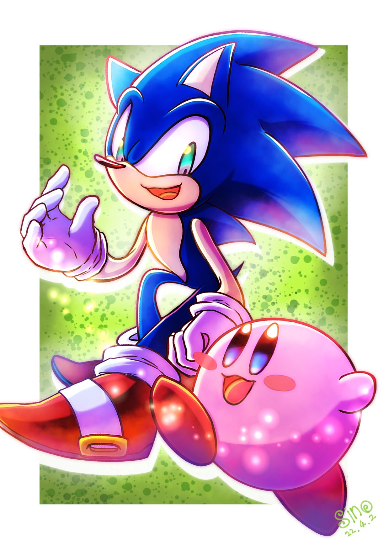 シノ ソニック Amp カービィ ディスカバリー 楽しい カワイイ 癒される ソニック カービィ Sonicthehedgehog 星のカービィ イラスト T Co Xigdnv3p1s Twitter