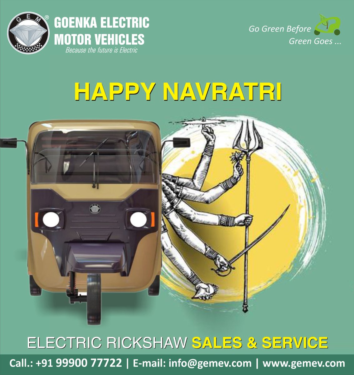 gemvehicles's tweet photo. Happy Navratri to you and your family!

#HappyNavratri #HappyNavratri2022 https://t.co/wKoEK6KWbu