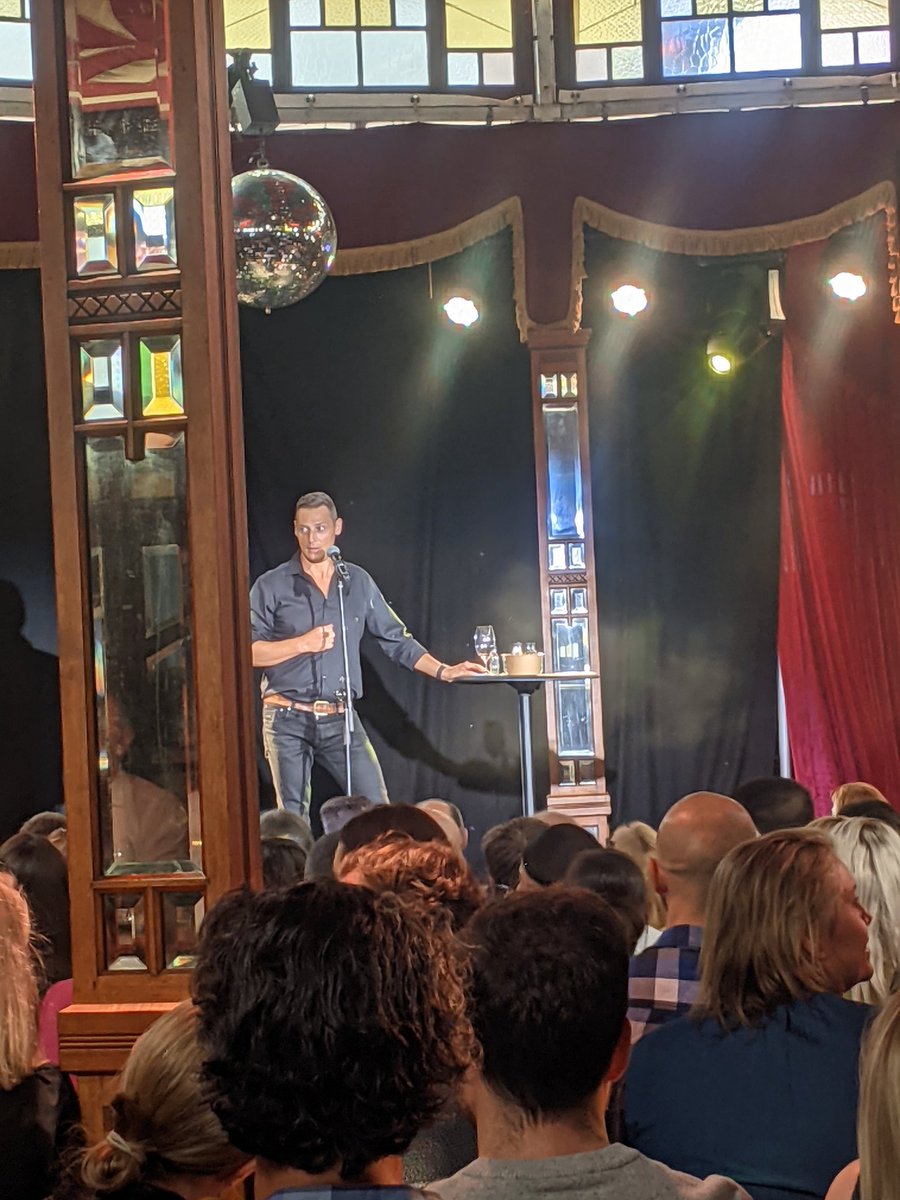 DanAdam1990's tweet photo. Show No. 6 @MerrickWatts how to get your audience sloshed 101: provide an in depth information comedy session all about wine, while having samplers provided throughout. The man is an expert! 🤣 #MICF #melbournecomedyfestival #merrickwatts https://t.co/oXAIqz0NAf