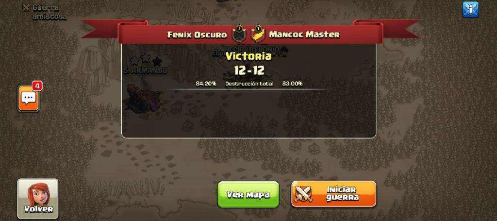 Por fin lo podemos decir. Pasamos en la manqueton cup.Gran guerra y sufrida hasta el final. Las normas estan para cumplirlas y aunque no es la mejor forma de pasar, es valido igual. <a href="/MancocS/">archi's clans</a> seguimos 💪💪💪 a por esos octavos de final