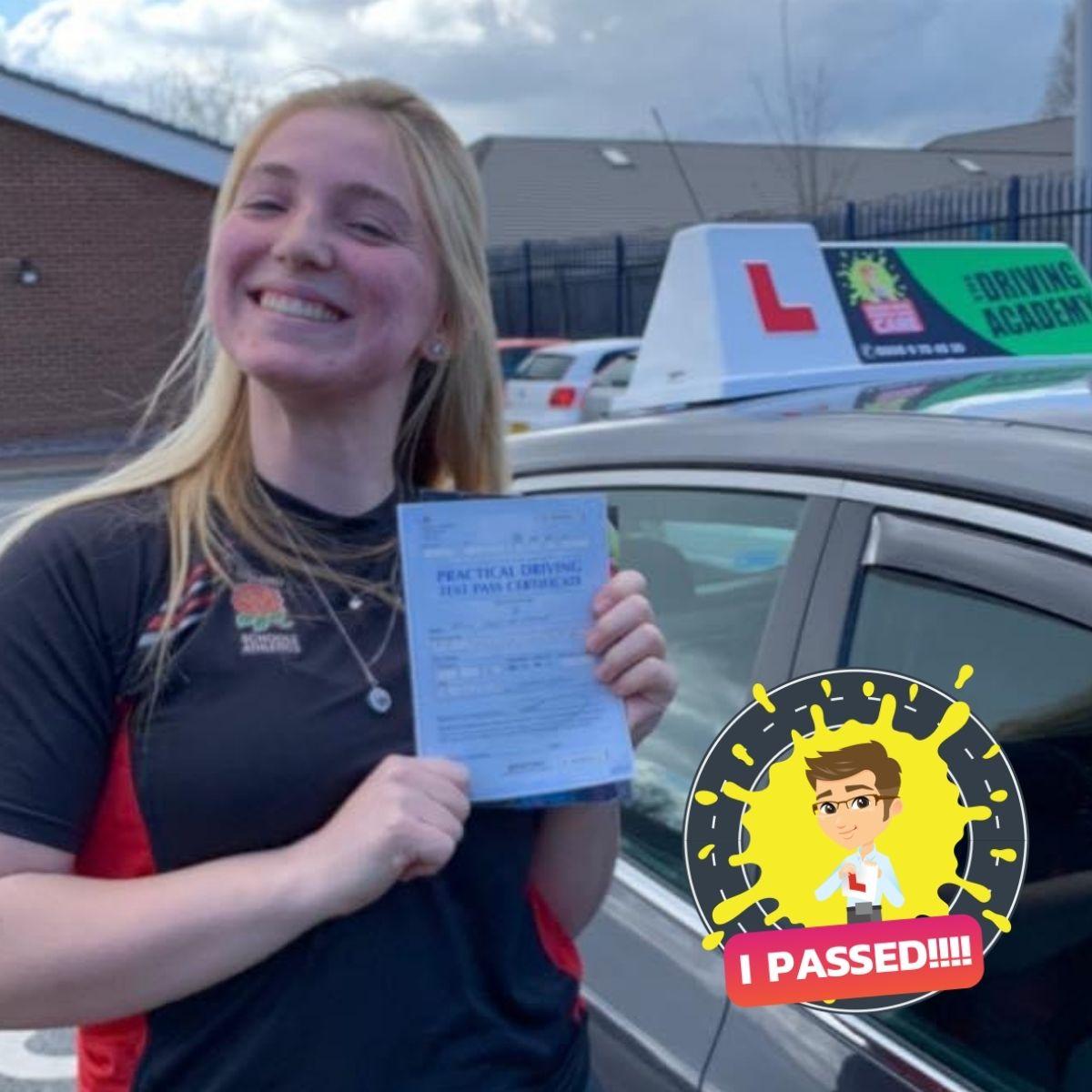driveacademy's tweet photo. A huge well done to Grace &amp; John who passed with Liam, Sadie who passed with Marie, Ahmad &amp; Zoe who passed with Mark, Matthew who passed with Mike H, Oscar who passed with Mike P, Adam who passed with Roger and Ciara who passed with Ste!! https://t.co/h2CsDfJU87