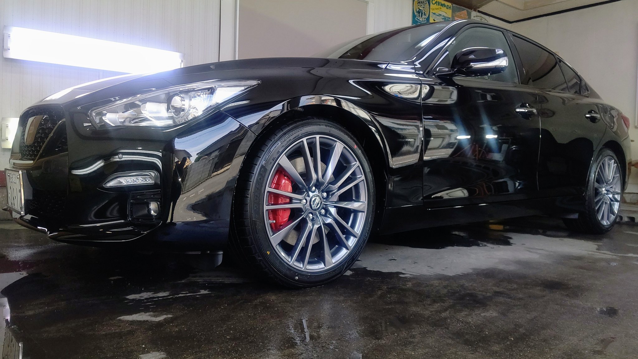 تويتر 轟屋 على تويتر 明日この黒光りした車で お花見 ドライブとはいいですね 日産スカイライン カーコーティング ガラスコーティング ボディコーティング T Co Gmed1gtwn5