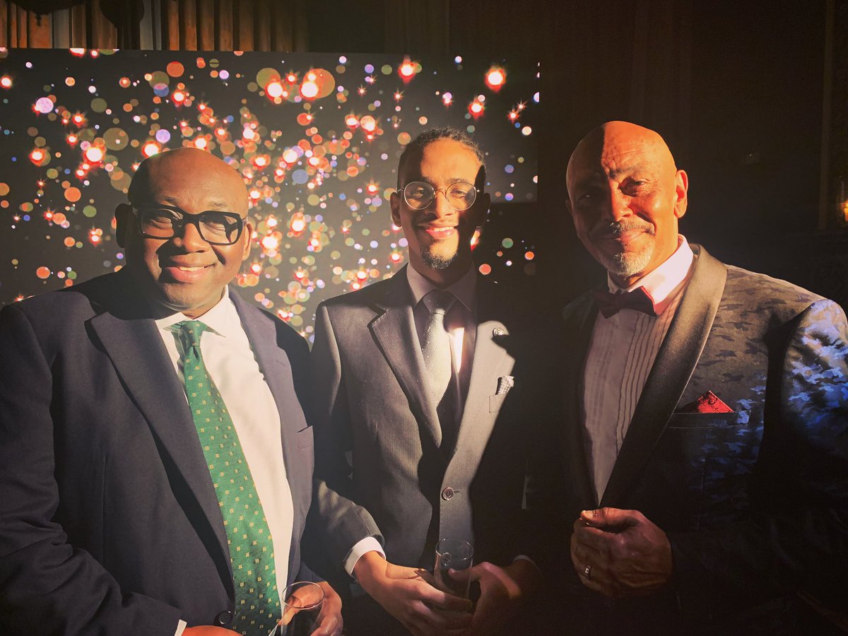 DavidAkinsanya's tweet photo. Thoroughly enjoyed the launch of The making of Black Britain with my brother Stephen (left)  @team_MOBB https://t.co/vp3xAse9UL