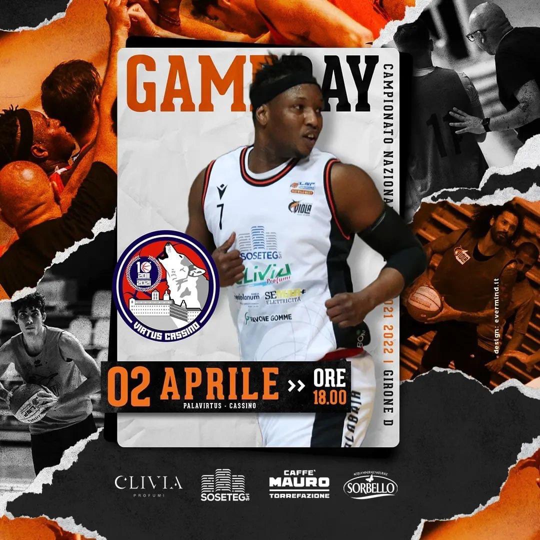 ViolabasketRc's tweet photo. β¬π§ MATCHDAY
π Day 25
π Virtus Cassino SSD a RL
π 18:00 CET
π PalaVirtus, Cassino (FR)
π₯ Lnp Pass
π» RadioTouring 104 - VideoTouring 655 |
#GoReggio
#GoViola https://t.co/BtP7bRAZqE