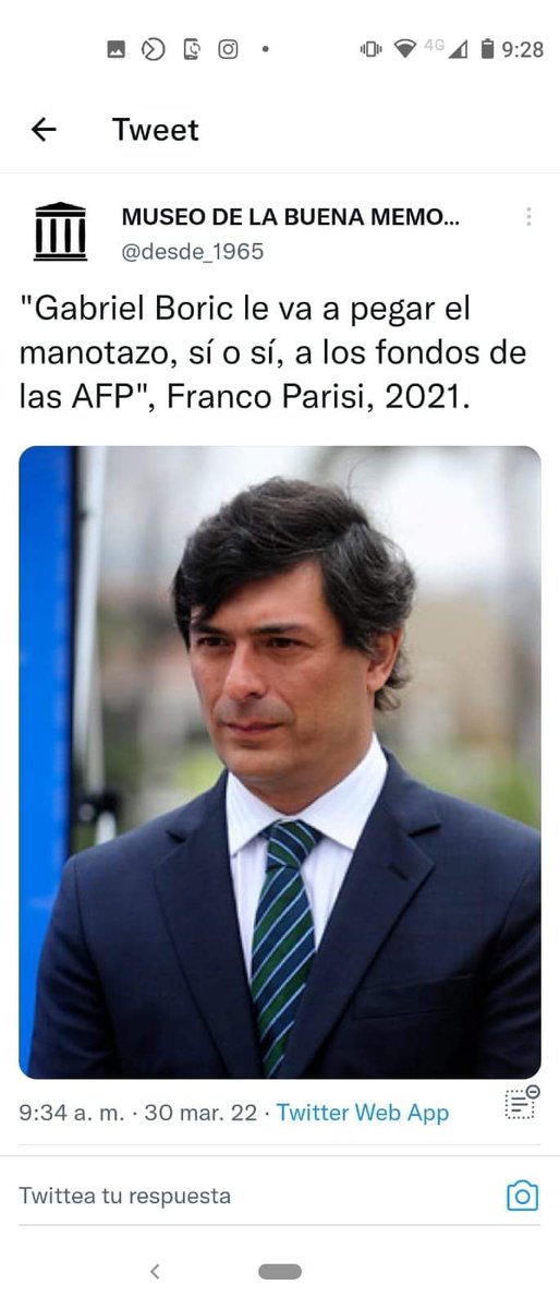 Fea50686713's tweet photo. @KarolCariola ¡Ya feliz día!
Pero no te haga la wueona con el retiro del 100 x Ciento.
¿Hasta el 4to era compañera 😃😁🤣 hoy defiende las AFP?
#ConMiPlataNo 
#QuieroMi100xCiento 
@gabrielboric https://t.co/astW3dQQRf