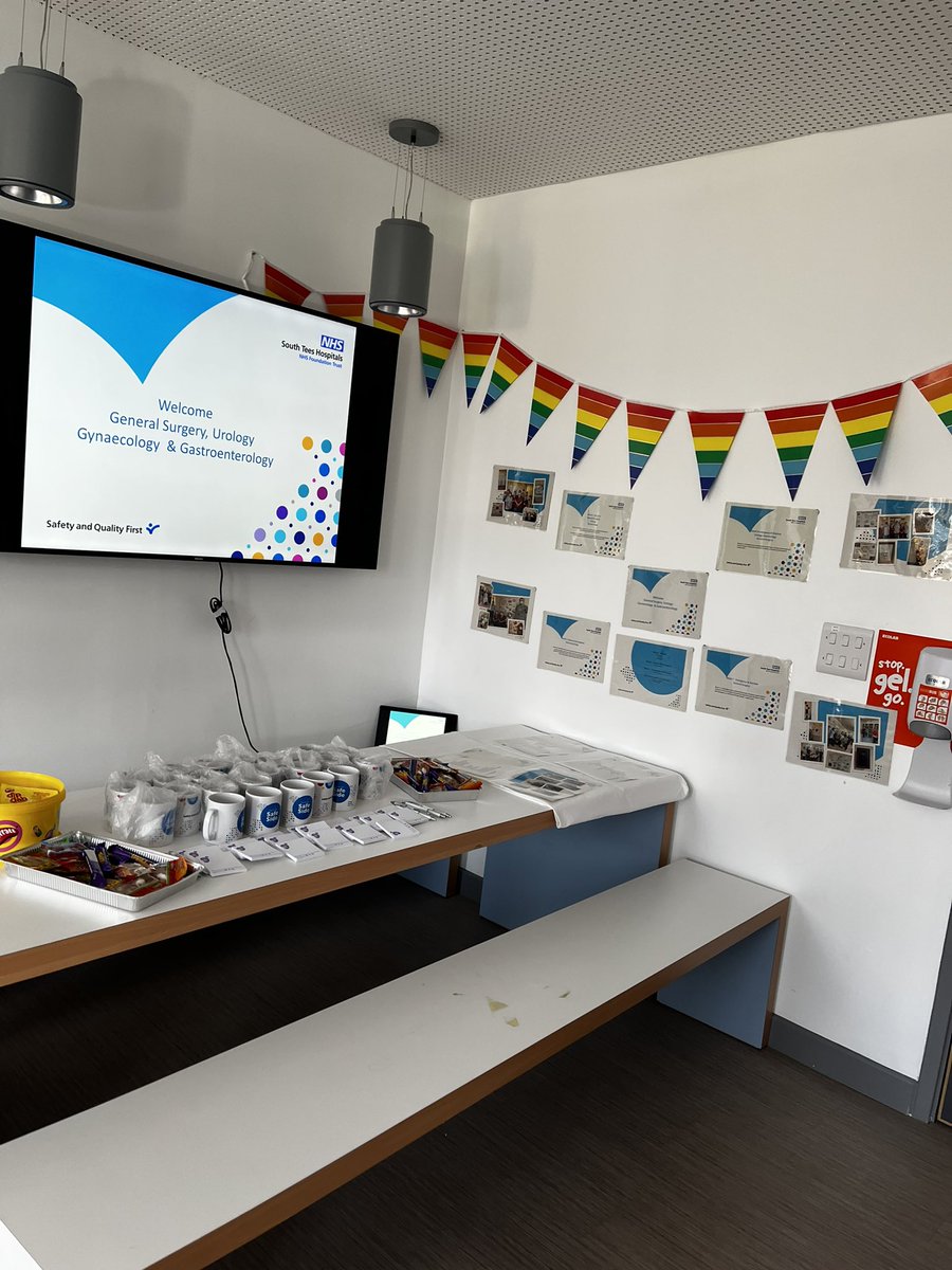 South Tees Recruitment day for student nurses. Come join our lovely general surgery directorate for exciting opportunities 💙