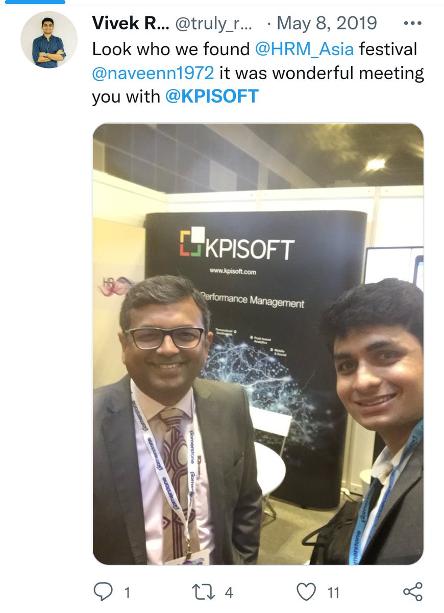 FreeMsian's tweet image. KPISoft is clearly a Singapore company, founded by a Singapore founder and they were specialising in HR Performance Management. Suddenly, they hit a jackpot when they aligned themselves with local cronies when the pandemic hit Msia to come up with booshit app called MySejahtera