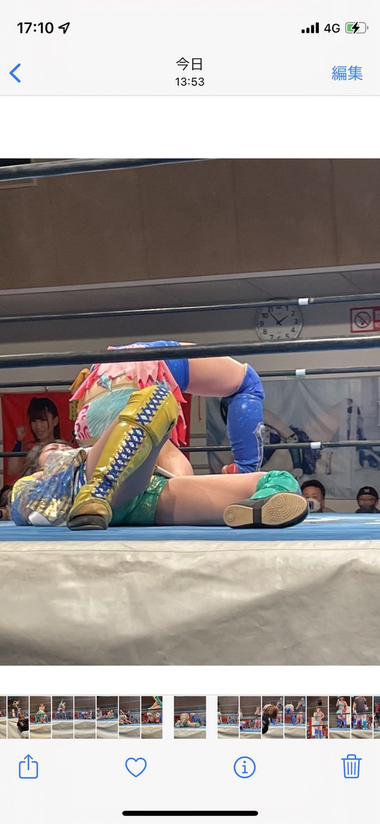 PchBz's tweet photo. いい試合でした。5月4日ベルトを賭けた戦い楽しみです。
＃アイスリボン
＃朝陽
＃星いぶき
＃春輝つくし https://t.co/LoaUMObDVS