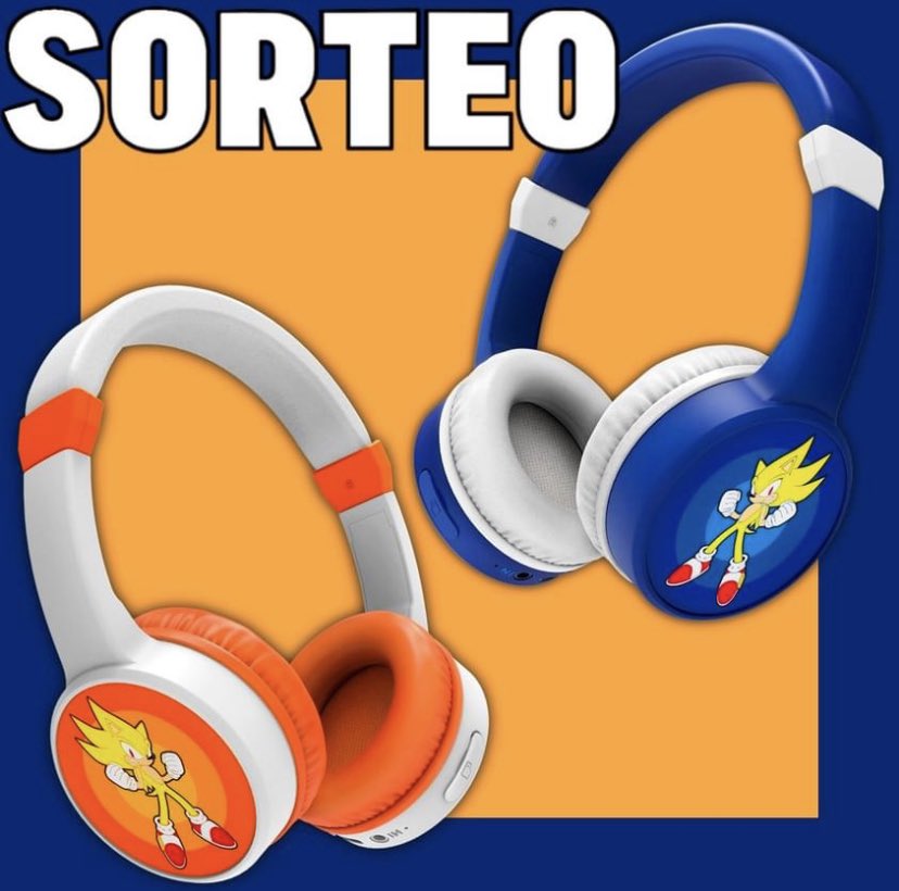 EnergySistem's tweet photo. 💥SORTEO 💥

Qué auriculares te gustan más ¿Naranja o azul?

➡️ Síguenos y comenta el color que más te gusta. 
➡️ Haz RT

Sorteamos 2 auriculares Lol&amp;Roll

#Sonic2lapelícula en cines😎 https://t.co/2xyw8ZKMZi