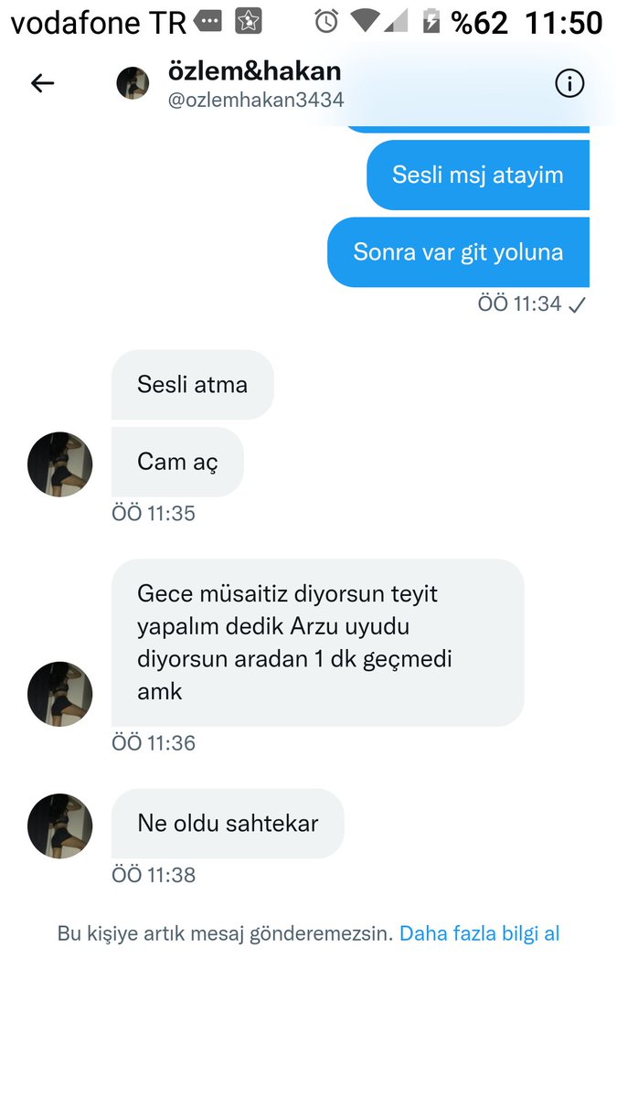Lütfen böyle mallar bana yazmasin  ben kimseye teyit vermekte zorunda değilim amk duvarında bir suru paylaşım var hala teyit diyor birde karşıda uzak diyorsun daha ne teyit bu twiti tanıyan arkadaşlar bir zahmet ona iletsin rica ediyorum