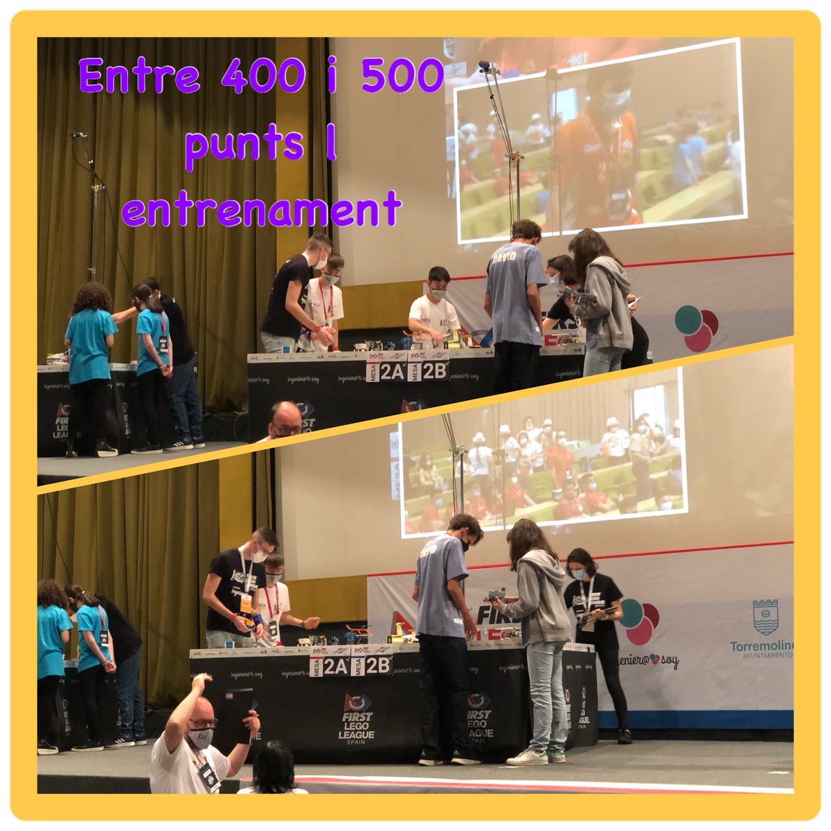 📗

<a href="/bcn_drone/">BCN Drone Center</a>
<a href="/Eurecat_news/">Eurecat</a>
@FLLspain <a href="/firstlegoleague/">FIRST LEGO League</a> 
@ingeniera_soy
@FllMalaga
<a href="/FIRSTweets/">FIRST</a> 
@qualcomm
@Ins_Vilamajor
@ajspVilamajor
<a href="/savilamajor_cat/">Ajuntament SAV</a>

#fllgranfinal
#FIRSTFORWARD
#CargoConnect
#FLLCargoConnect
#morethanrobots