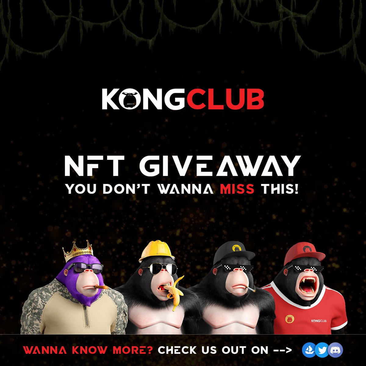 MrGreenity's tweet photo. It'about time. PartyKing opens his gates again to host a Game tomorrow. 👀
You ready for a Bring Me? 💪
Wanna win a free @KongClubNFT? 🦍
Like + RT and tag your friends that don't know yet and gather up for another Banana Party tomorrow. 🍌
https://t.co/XAt9EoZXRH
See u there.👀 https://t.co/4IW9jkcsHq