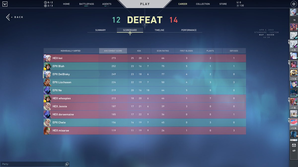 delbisky's tweet photo. 2-1 against Hexeon, ggs~~ https://t.co/IFGmu41JYh