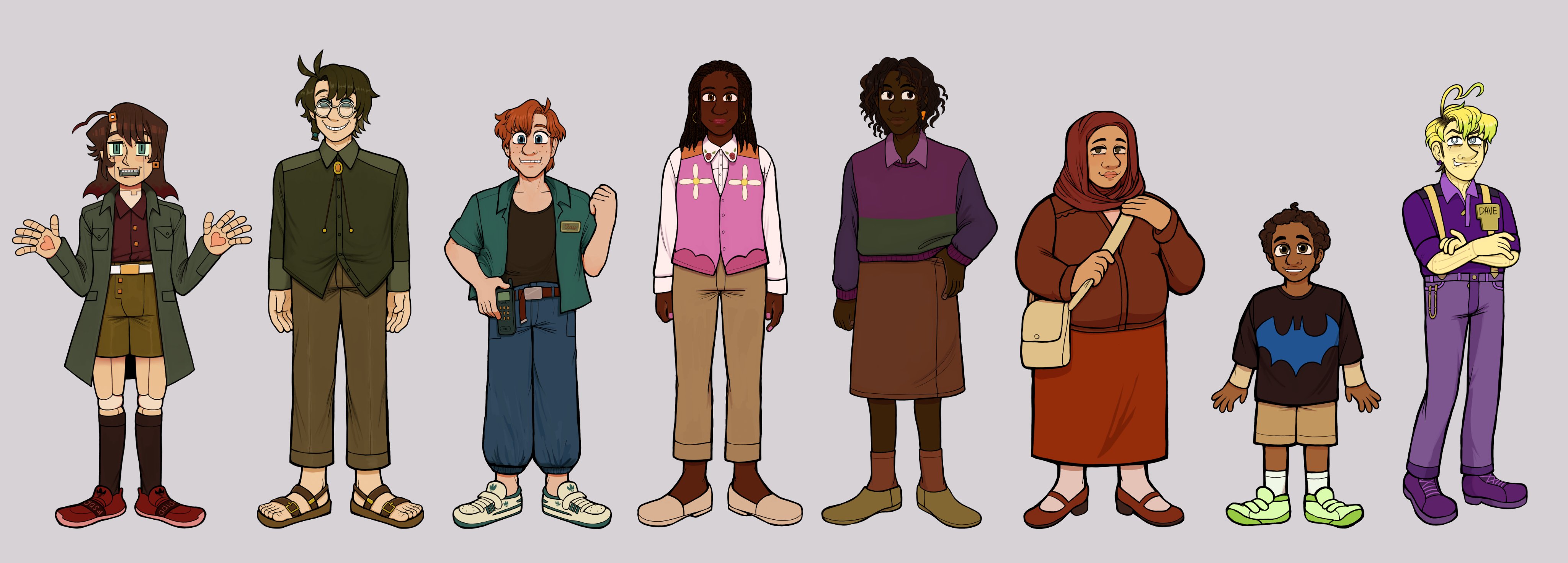 Bluey Capsules on X: RT @meowmitake: A ref for some new Blueycapsules  characters! Charlie John Carlton Jessica Lamar Marla Jason And Dave  Miller?!  / X