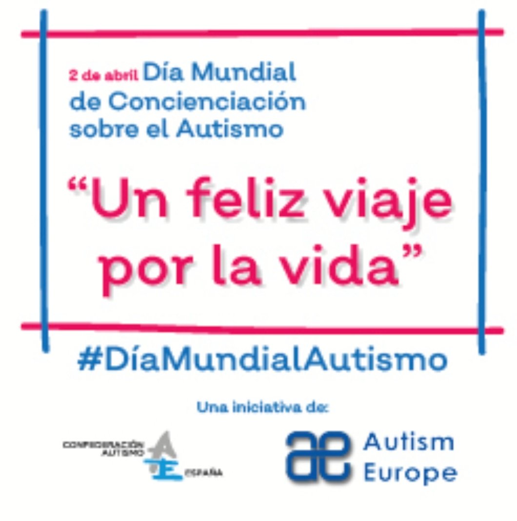 mandarinacabrea's tweet photo. Un feliz viaje por la vida. El #autismo es una condición de más de 450.000 personas en España. Niños, jóvenes y adultos de todas las edades. Personas que, en mayor o menor medida, requerirán de apoyos durante toda su vida. #DiaMundialAutismo https://t.co/8eFIGdOCxy