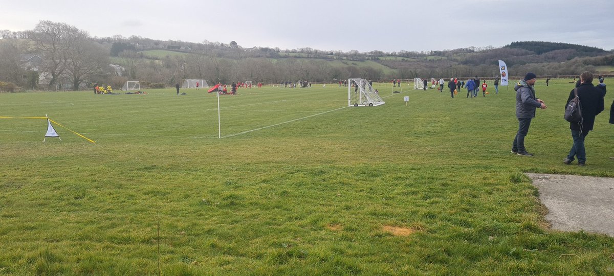 TavyCommunityFC's tweet image. First Finals getting ready - should be a great day - great weather for football. @DJMLeague