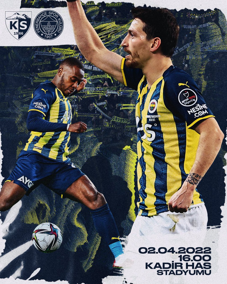 Bugün saat 16:00'da oynanacak olan Kayserispor-FENERBAHÇE maçını İNEGÖL FENERBAHÇELİLER DERNEĞİ'nde İZLEYİN