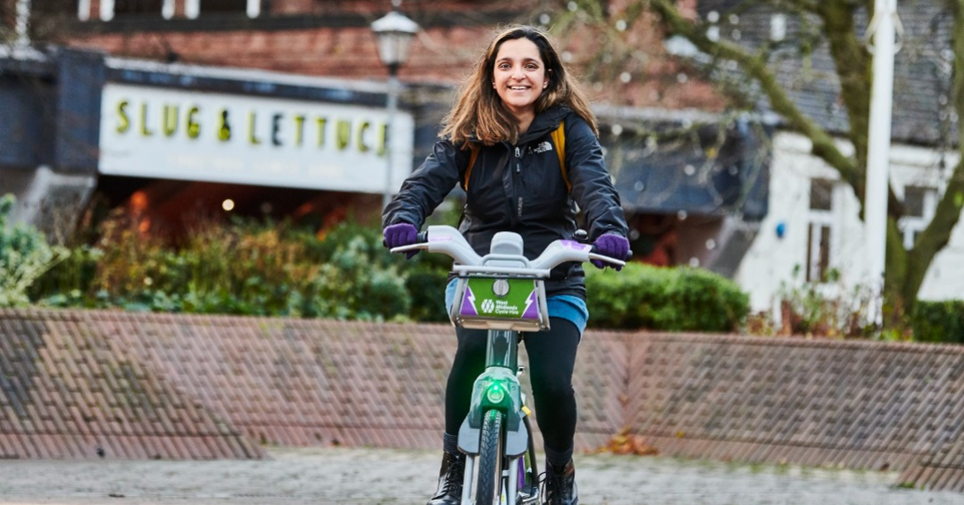 Did you know…? Over 90,000 hours have been ridden collectively on #WMCycleHire bikes in our first year…

That’s the same as cycling for 10 years!

#ActiveTravel #WMCycleWalk